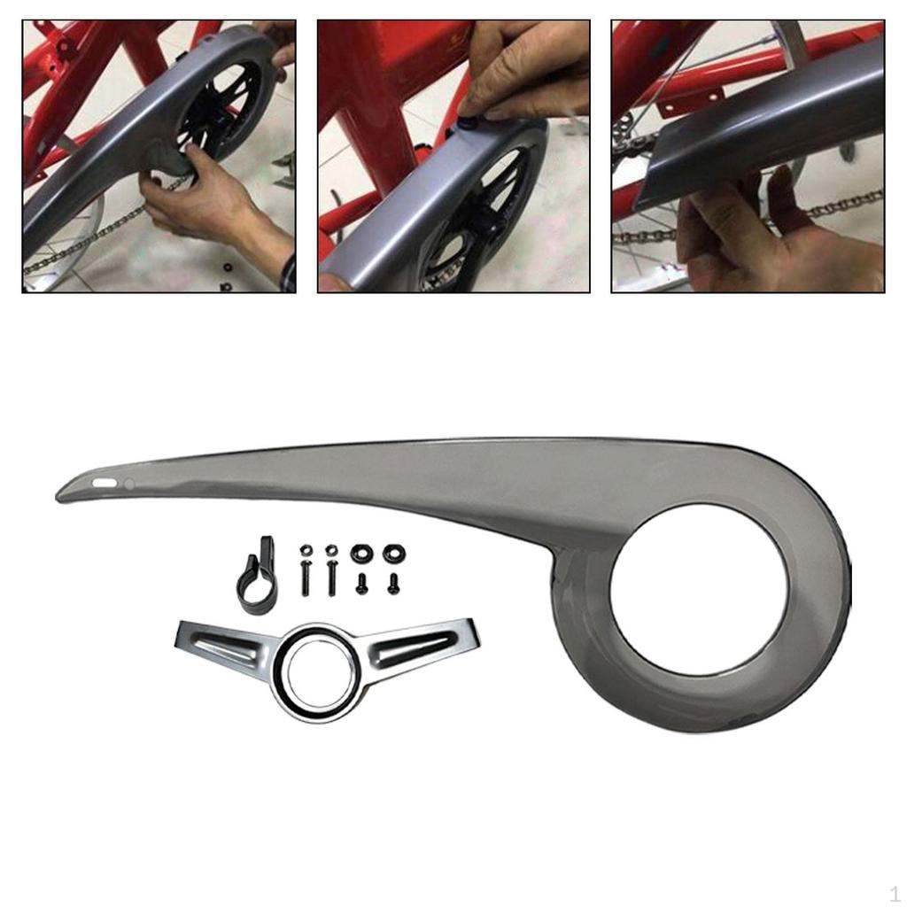 Kryt řetězu s A . Tento Kryt Jako Kryt Převodníku Chrání Nohavice Kalhot Pro