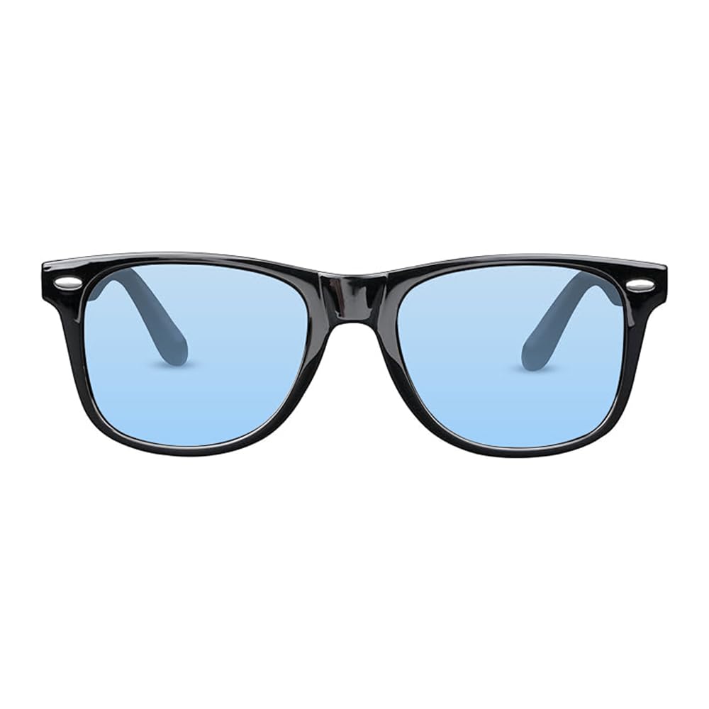 [FEISEDY] Polarisierte Sonnenbrille für Herren, Ultraleicht, Farbige Gläser, Großes Gestell, Wellington-Stil, Großes Gestell, Stylisch, UV-Schutz, Geeignet