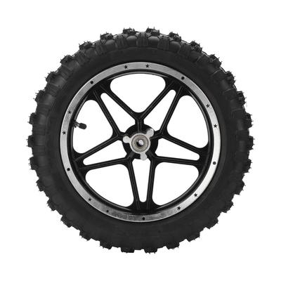 2,510 Zoll Ersatz-Gummireifen für das Vorderrad, passend für 47 cc 49 cc 2-Takt-Mini-Dirtbike
