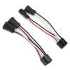 2pcs H4 9003 To H11 Conversion Wire Harness Adapter for Car Headlight Fog Light 12V‑24V