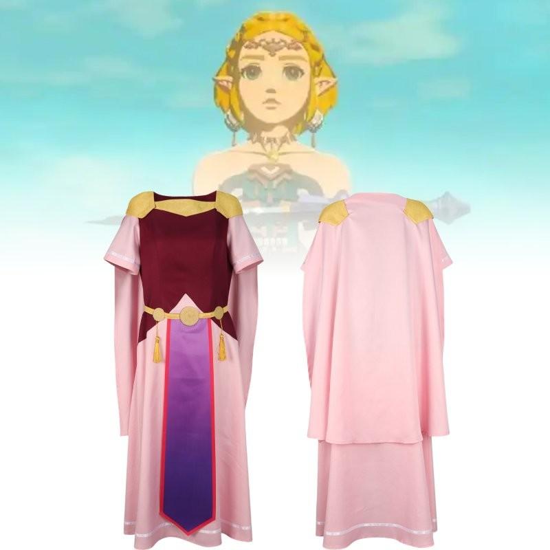 The Of Legend Zelda Princess Girl Role Play Cosplay Costume Performance Clothes