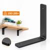 Shelf, Wall Mounted Load-Bearing Shelf Supports, 8 6 Inch (200 150 mm)