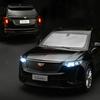 NEW 1:24 Cadillac XT6 SUVAlloy Model Car Toy Diecast Metal Casting Pull Back Sound and Light Car Toys For Collection Vehicle