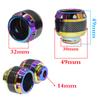 2Pcs Motorcycle Wheel Protection Crash Pad Protectors Alloy Motocross Falling Front Fork Slider Shock Absorption Cups Universal