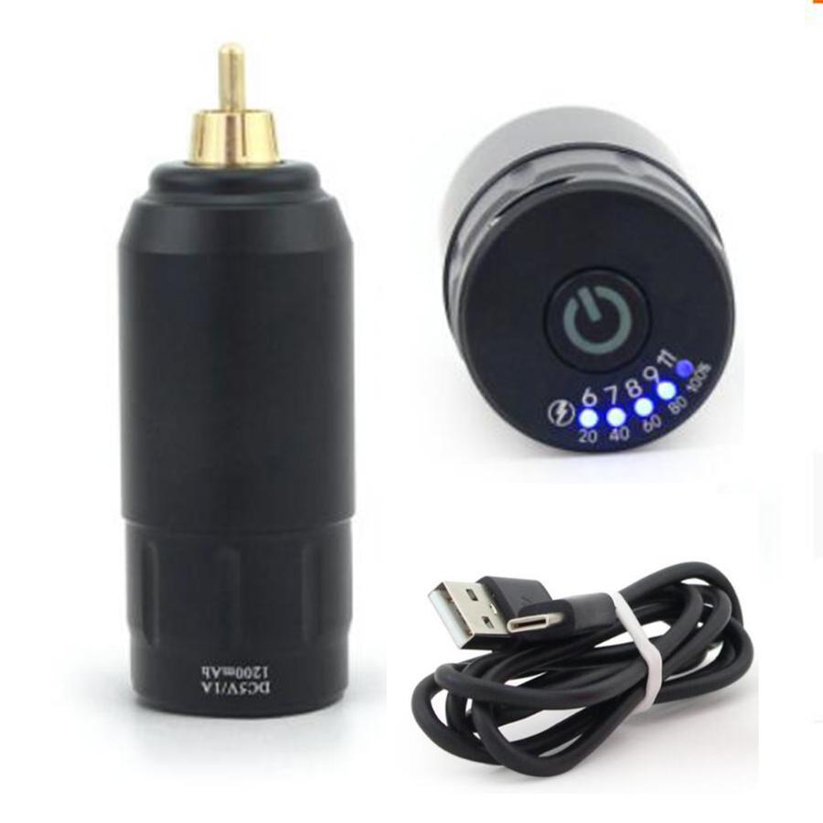 

Wireless Rotary Tattoo Pen Battery Pack Power Supply RCA Tattoo Machine