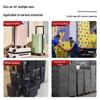 Heavy-Duty Cold-Rolled Steel Warehouse Fence Trolley