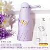 Female Student Print Foldable Dual-Purpose Sun-Proof Umbrella