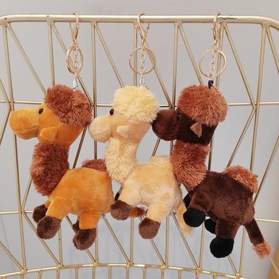 Cartoon Dunhuang Little Camel Pendant Desert Camel Doll Plush Toy Children's Rag Doll Doll Bag Hanging Decoration