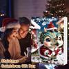 Yousheng 2025 Christmas Dragon Advent Calendar Collectible Cartoon Dragon Hanging Ornaments 24-Day Countdown Calendar 2D Acrylic Pendants Holiday