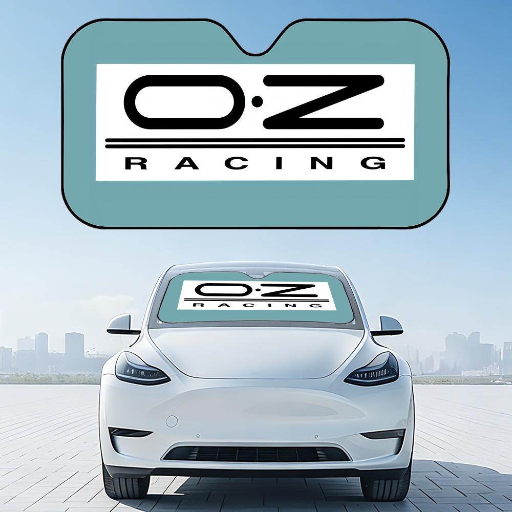 OZ O.Z Racing Sun Visor Reusable Aluminum Foil UV Protector Heat Three-layer Insulation Windshield SunshadesWindshield Sunshades 1