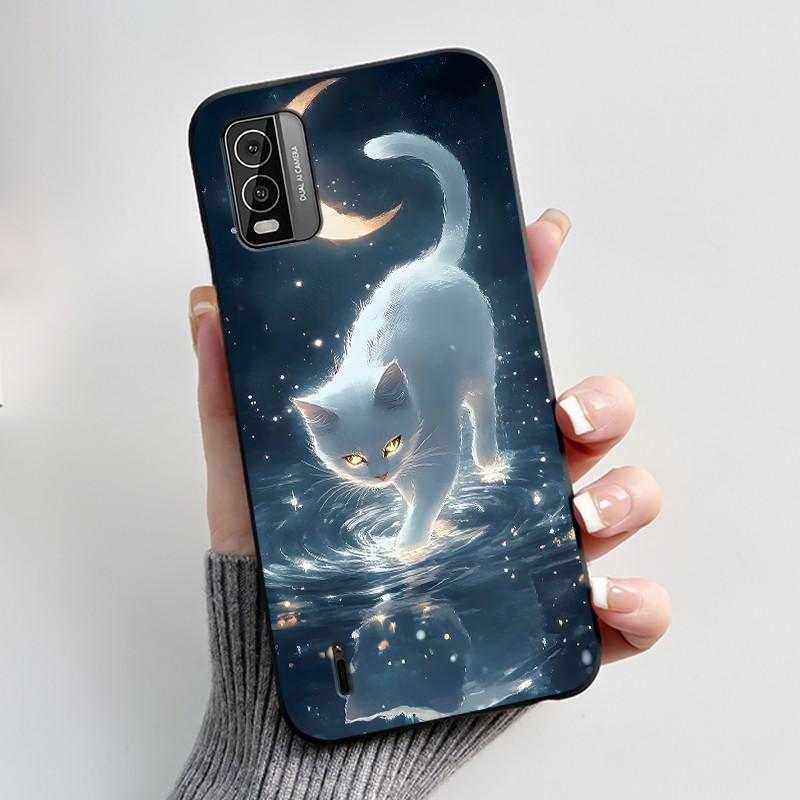 Cute Case For Nokia C210 / Nokia C300 4G Fundas Printing Shell Protective Cover Soft Silicone Cartoon Phone Casing Coque Capa