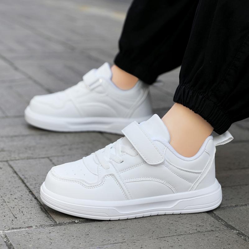 Kid's  Lightweight and Fashionable Sports and Leisure Shoes Outdoor Running Shoes White Shoes
