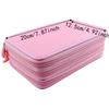 1pcs Oxford Cloth Material Pen Carry Case 72 Slots Colored Pencil Holder  For Artists