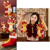 Dragon Year Plush Doll Tang Costume Dragon Zodiac Toy Custom Logo Perfect For Celebrations
