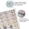 Dose Not Apply 300 Pcs Authentic Hologram Labels/Stickers Silver Transfer Tamper Evident Security Warranty Void Seals/Stickers High Security Proof