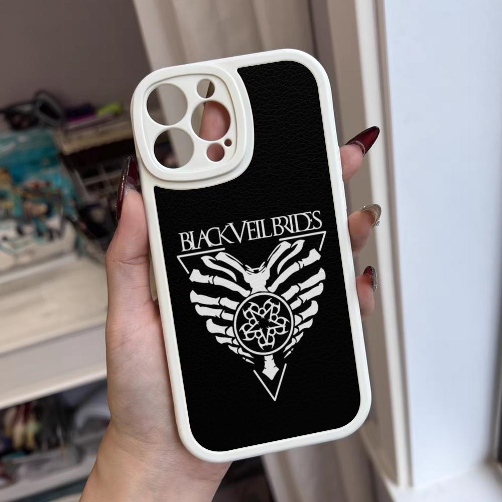 

Black Veil Brides Smart Phone Case For Iphone 15 14 12 13 Pro Max 11 Mini X Xr Xs 7 8 Puls Lambskin Silicone Cover iPhone15 ProMax
