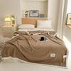 Simple Pink Solid Color Throw Blanket Luxury Warm Cozy Velvet Blanket for Home Sofa Bed All Seasons Travel Camping Blanket