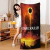 Game D-Dark S-Souls Big Microfiber Beach Towels Quick Dry Towel Sand Beach Towels Pool Towel for Travel Swim Pool Yoga