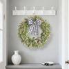 Weihnachten Simulation Grünpflanze Geldblatt Kranz Ranke Ring Heim Fenster Tür Hängedekoration 40cm