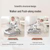 Adjustable Multifunctional Baby Walker for 6-18 Months - Anti-Rollover Design for Boys and Girls