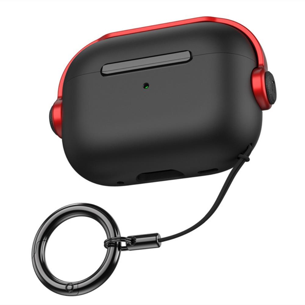 For Airpods Pro 1st 2nd Generation TPU Case With Keychain Wireless Earphone Protective Case Accessories