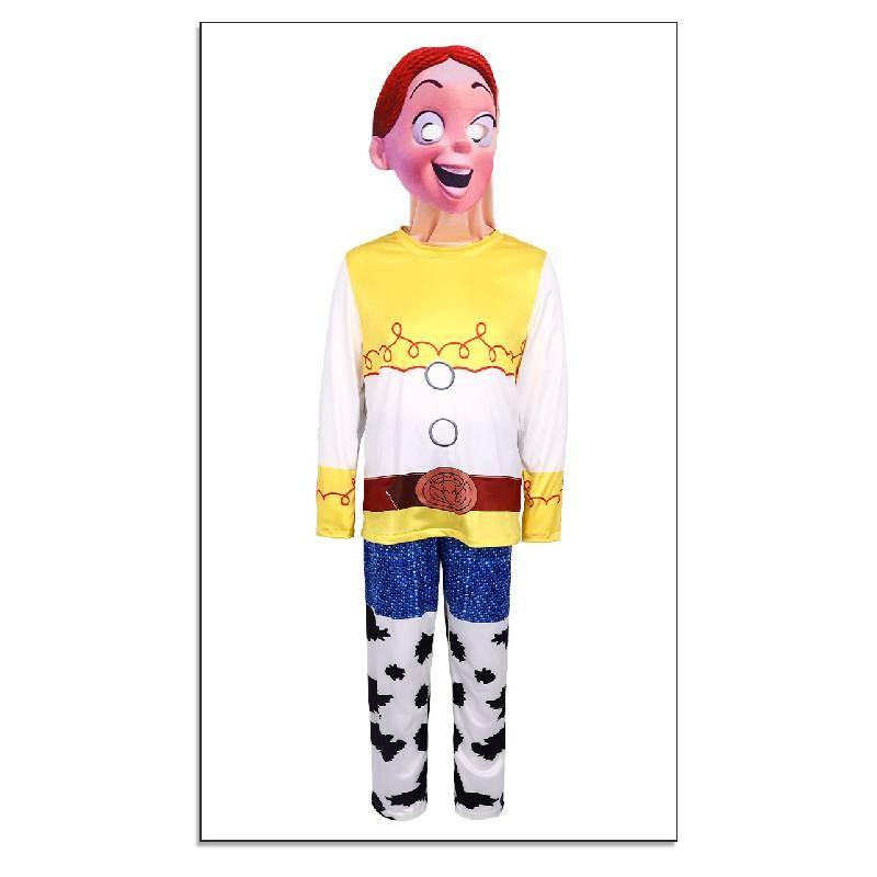 Toy Story Jessie Cosplay Stage Costumes Halloween Party Activity Fashion Gift