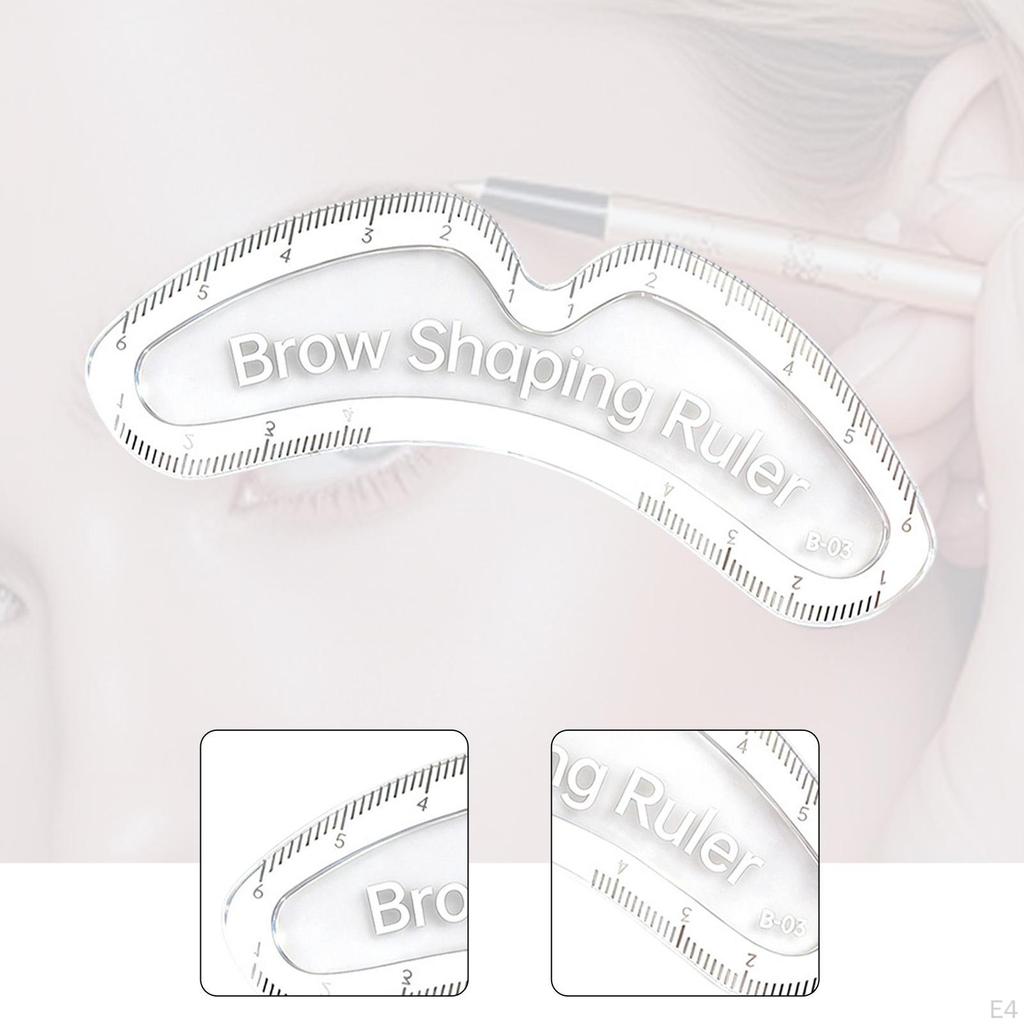 Eyebrow Shaping Ruler Arch Brow Mapping Fast Drawing Positioning Tool Template