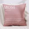 Neuer Taschenkissenbezug Vater und Mutter Buchstabenaufdruck Outdoor Wasserdicht Wohnzimmer Sofa Aufbewahrung Kissenbezug