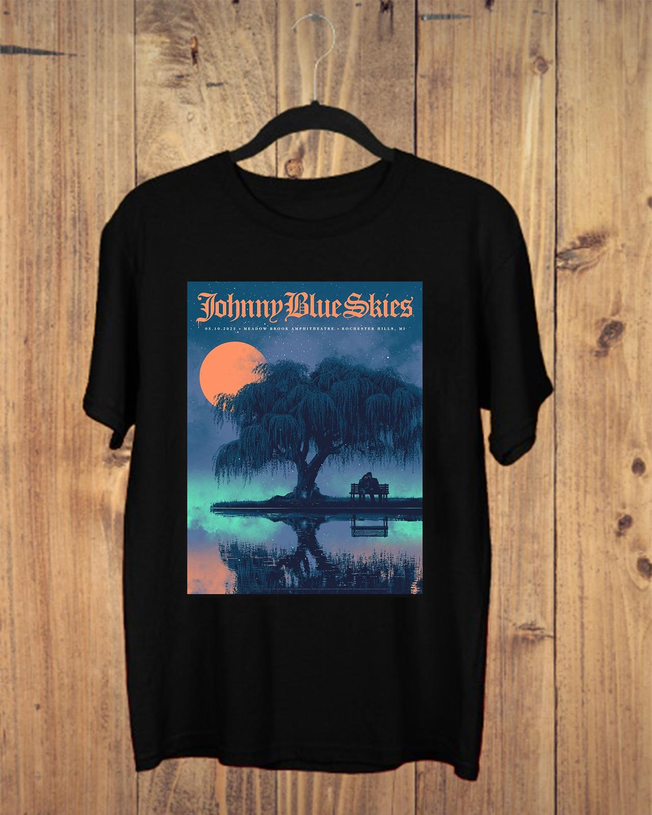 Johnny Blue Skies Live In Concert Sturgill Simpson T Shirt Full Size S-5XL S