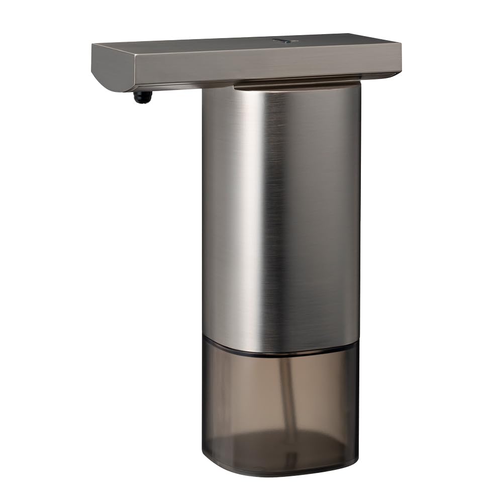 ±0 Plus Minus Zero Auto Dispenser (Liquid) Silver ZBD-G012(S) Metallic Color Series