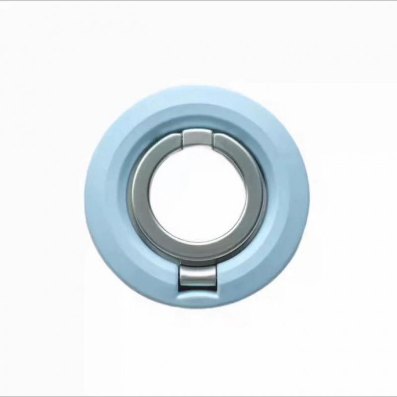 Magnetic 360° Rotating Dual-Sided Phone Holder with Folding Ring Support