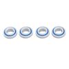 4PCS Pool Cleaner Wheel Ball Bearing C60 Wheel Ball Bearing Part Replacement for Polaris 180 280