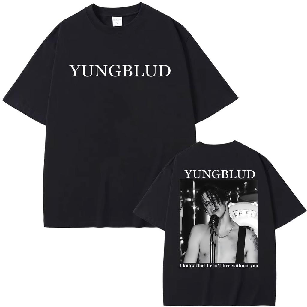 Youngblud Idols The World Tour 2026 Tee Shirt Unisexs Women Fashion Gothic High Street T Shirt Summer 100 Cotton Comfort Tshirts