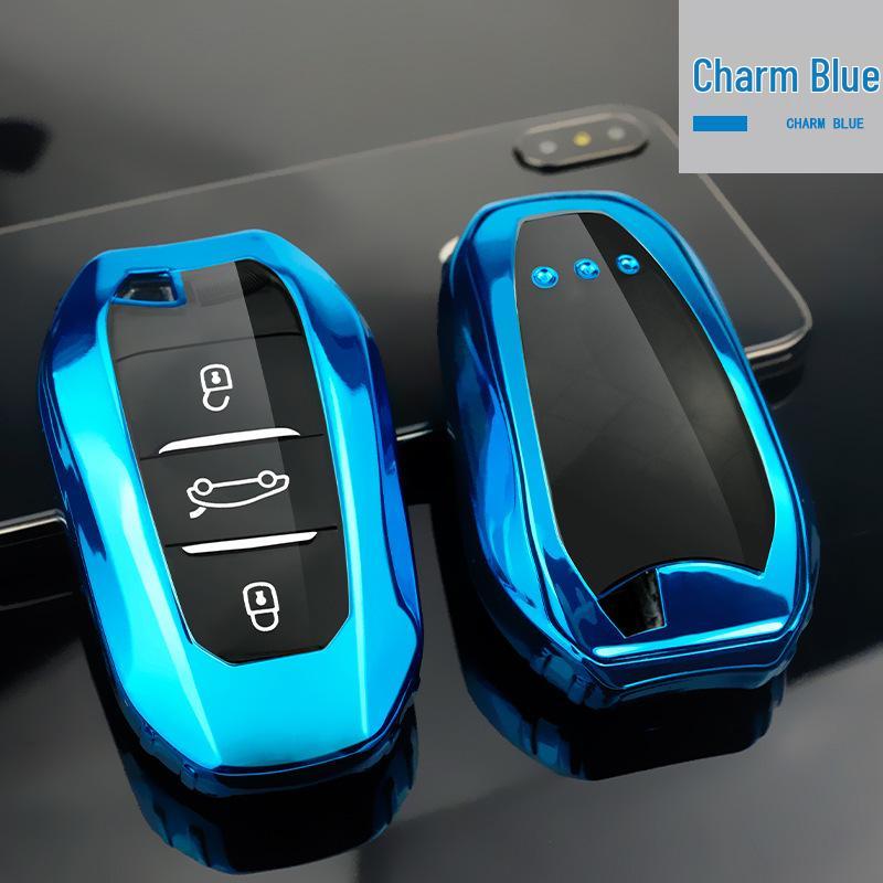 TPU Protective Cover for Peugeot/Citroen/DS Car Key