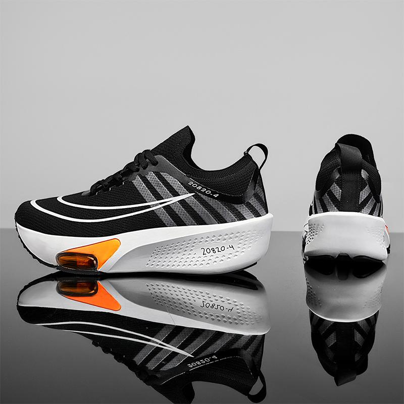 Große Größe 45 Marathon Herren Sport Laufschuhe Luftpolster Atmungsaktiv Leicht Bequem Damen Athletisch Outdoor Sneaker Schuhe