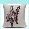 Luxurious Boston Terrier French Bulldog Cushion Pillow Case With Timeless Design