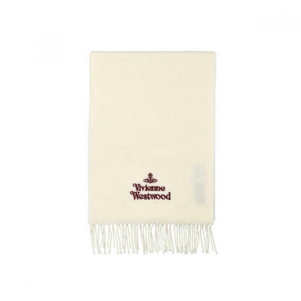 

Vivienne Westwood Luxury 81030007 W00q7 A401 Muffler White White U (single item)