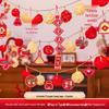 Hantton Fu Character Red Lantern String Lights