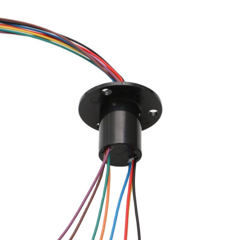 1PCS Dia 22mm 5A Wind Power Slip Ring 2/3/4/6/8/12CH Wind Energy Collector Ring Conductive Rotary Connection Slipring Joint