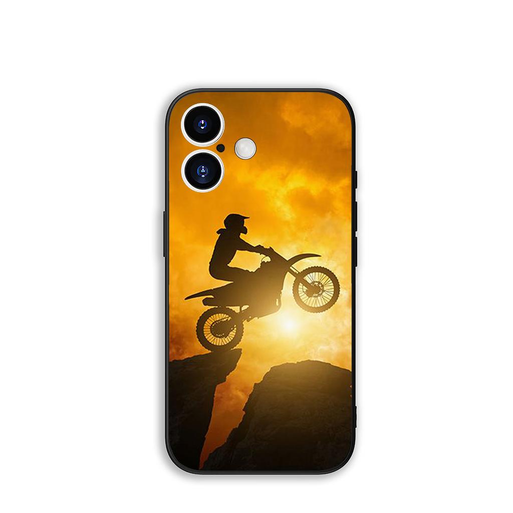 Coque Cover for Apple iPhone 16 11 13 14 15 Pro Max 7 6 8 Plus SE2 SE3 + 16E SE 2022 Case Moto Cross Motorcycle Sports Mobile