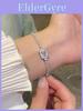 Geometric Zircon Square Adjustable Bracelet For Womens Fashion And Giftgiving
