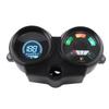 Motorcycle Speedometer Universal LCD Digital Odometer Fuel Level Meter Adjustable 7 Colors DC 12V Multifunctional Gauge