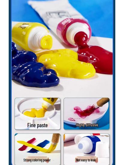 12/24 Color Chinese Ink Painting Set for Beginner and Elementary Art Students