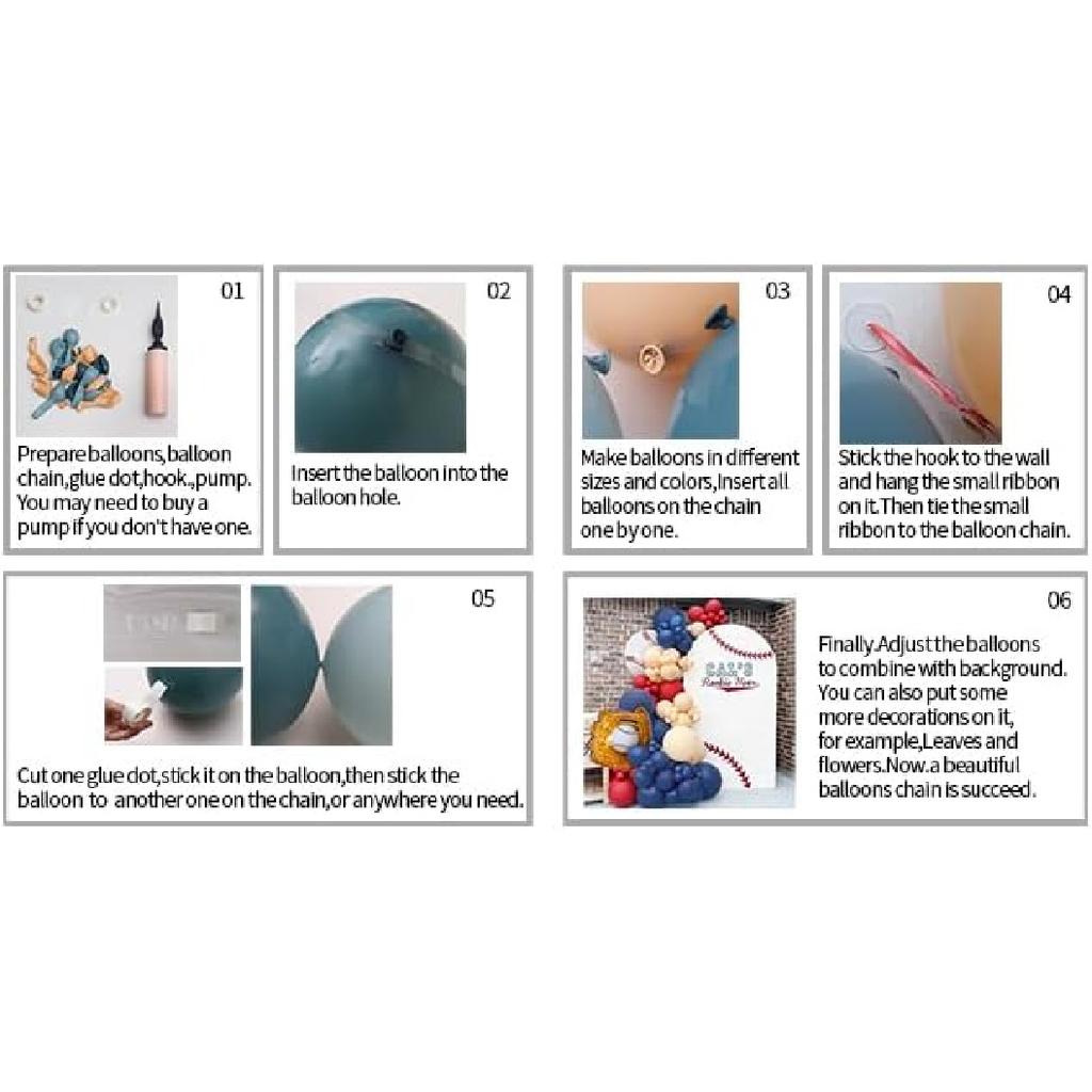 Balloon Garland Arch Kit,146 PCS Blue Orange Latex Balloons Combination with Cow Printed Balloons for Farmhouse Country Western Cowboy Birthday