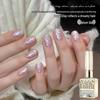 Douyin Celeb Snow Velvet Universal Nail Polish Gel 2026 - Glitter & Whitening