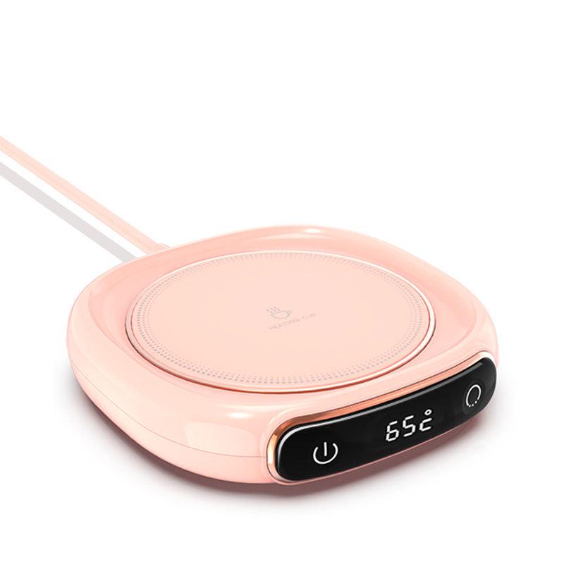 Touch-Control Warming Coaster with Digital Display for Constant Temperature Heating