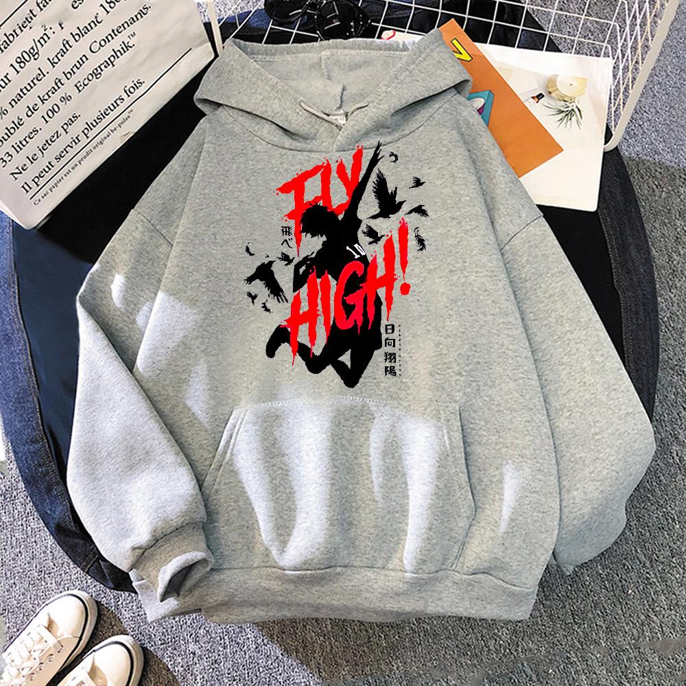 

Haikyuu Япония Аниме Кагеяма Толстовка Мужская Хип-Хоп Карасуно Старшая Школа Толстовка Женская Мужская Мода Смешная Уличная Толстовка С Капюшоном S