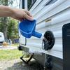 3D Printed RV Freshwater Tank Funnel - Universal Fit for RVs and Trailers