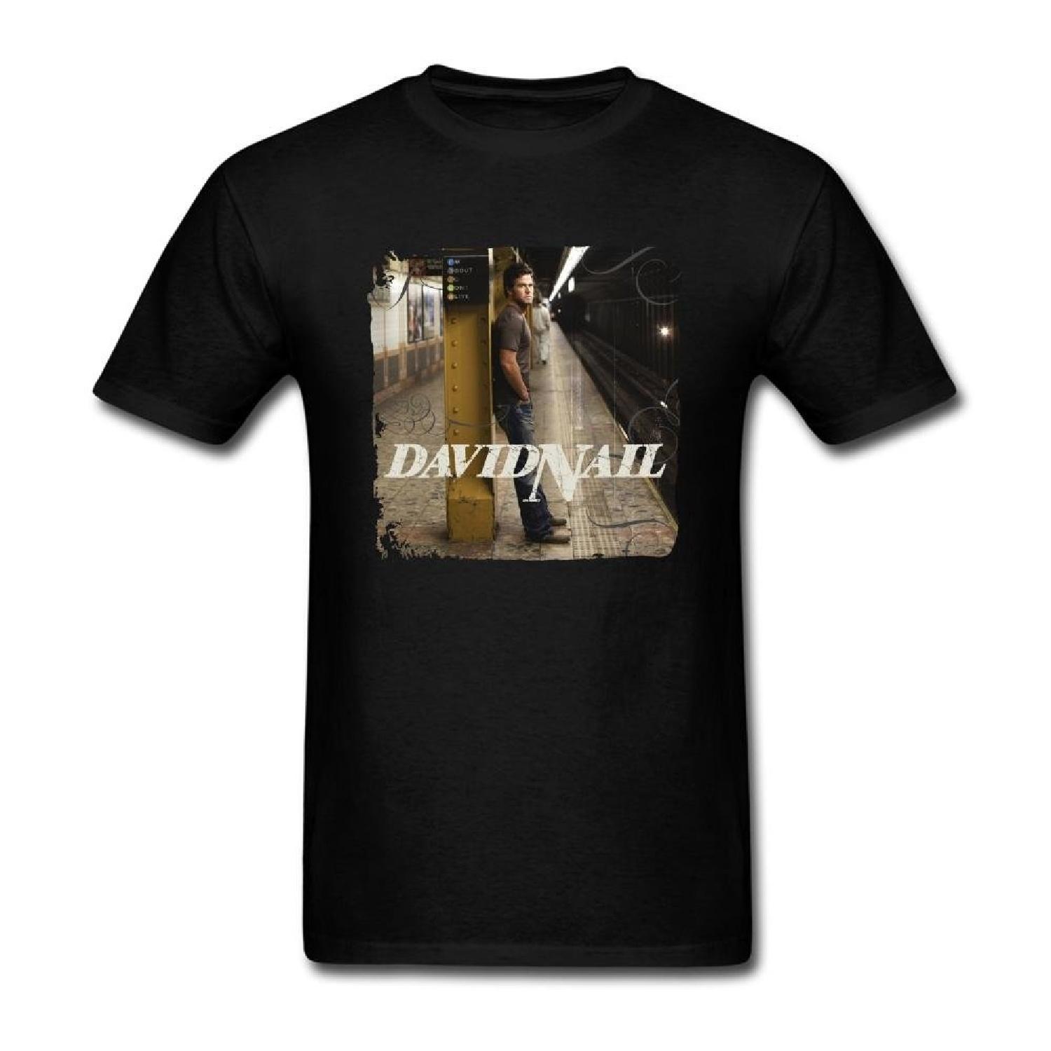 TIMILLER Men s David Nail I m About To Come Alive T-shirt Size M Black S