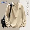 Warrior Men's Pure Cotton Long Sleeve Casual Tee